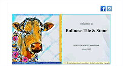 Desktop Screenshot of bullnosetile.com